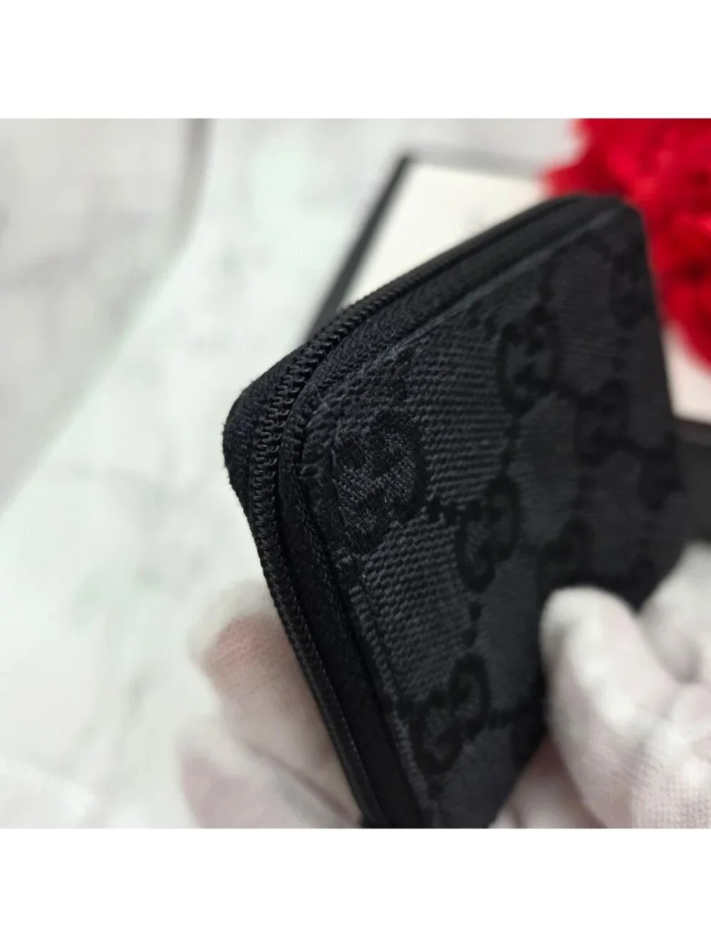 Gucci Coin Purse Wallet GG Canvas